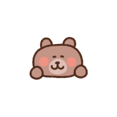 LINEスタンプ くまの気持ちを伝える省スペース2